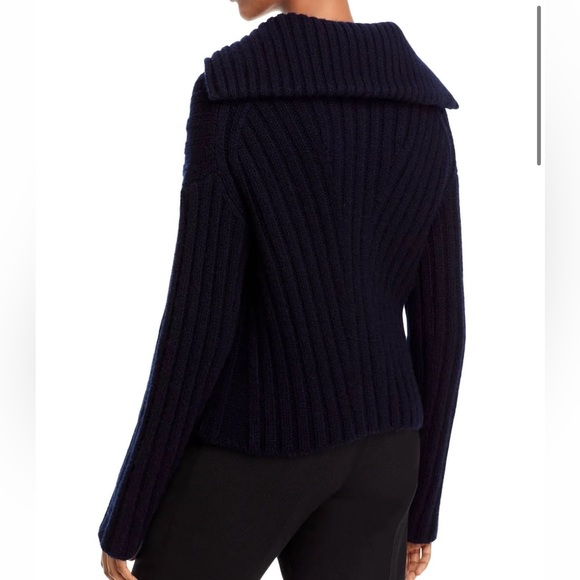 Vince Rib Transfer Zip Up - Picture 7 of 15